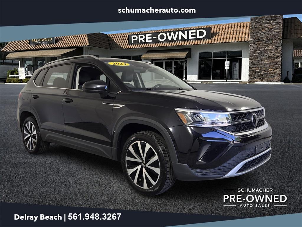 used 2024 Volkswagen Taos car, priced at $16,777