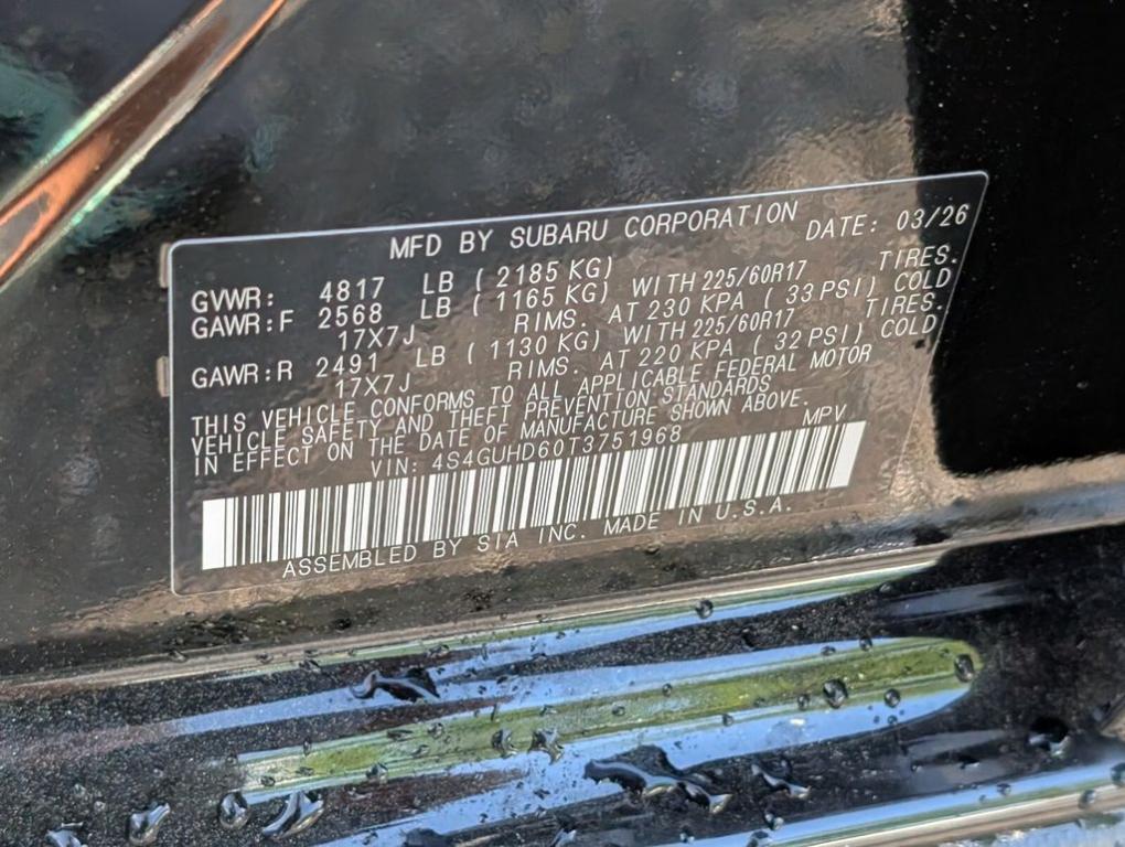 new 2026 Subaru Crosstrek car, priced at $32,608