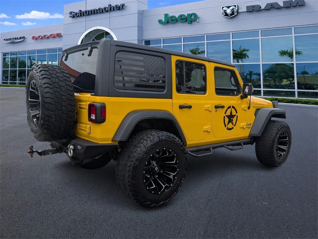 used 2019 Jeep Wrangler Unlimited car, priced at $24,988