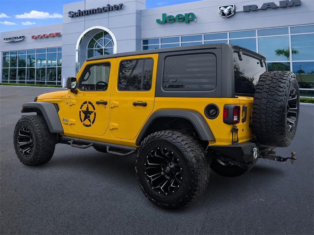 used 2019 Jeep Wrangler Unlimited car, priced at $24,988