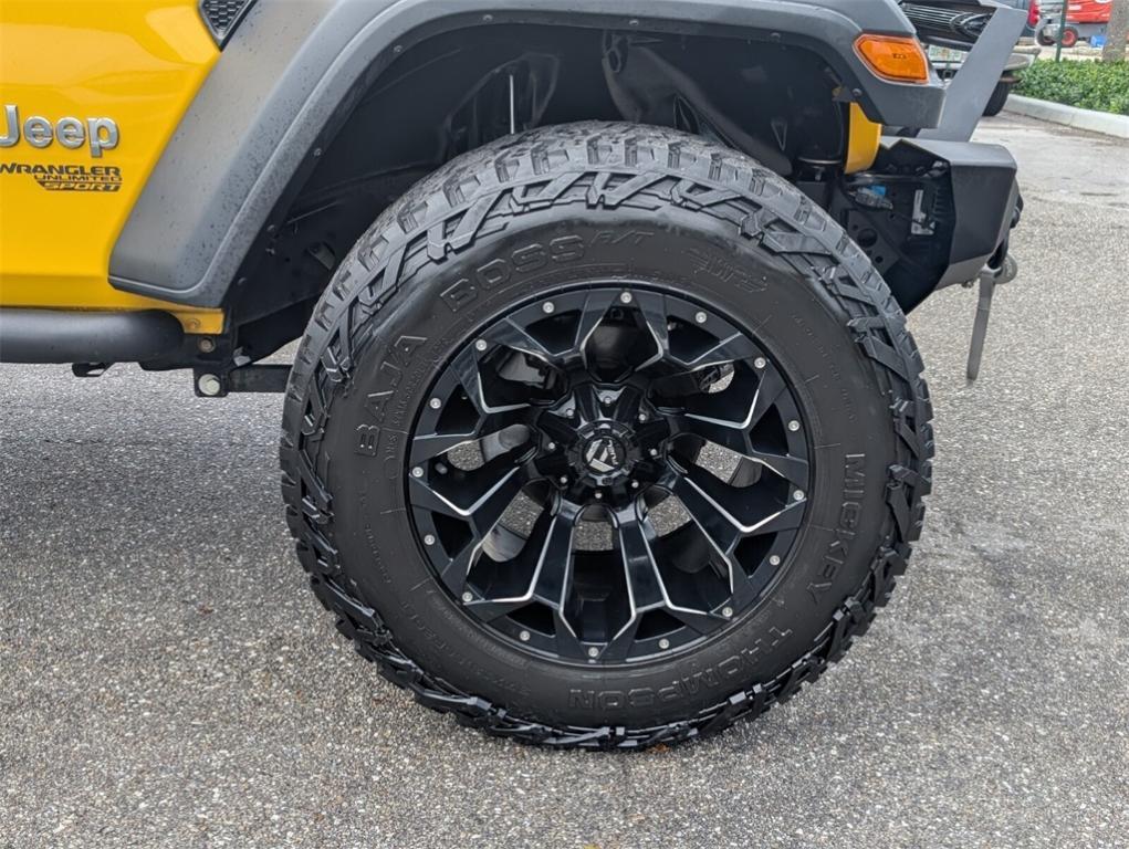 used 2019 Jeep Wrangler Unlimited car, priced at $24,988