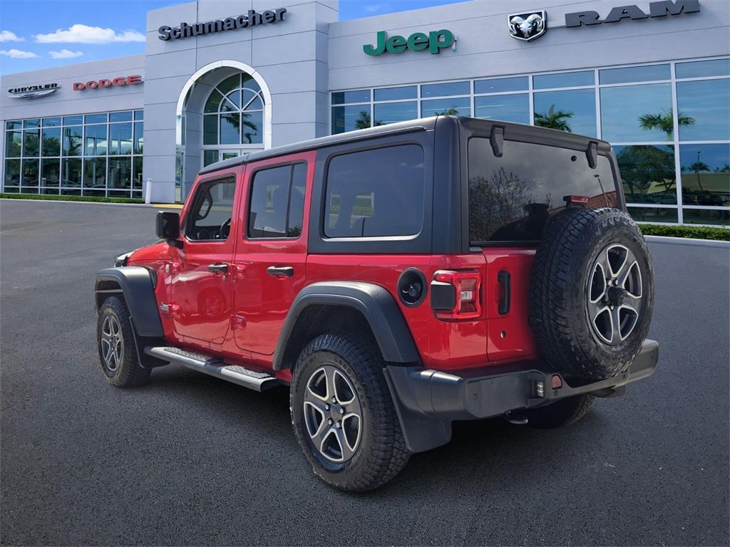 used 2019 Jeep Wrangler Unlimited car, priced at $17,988
