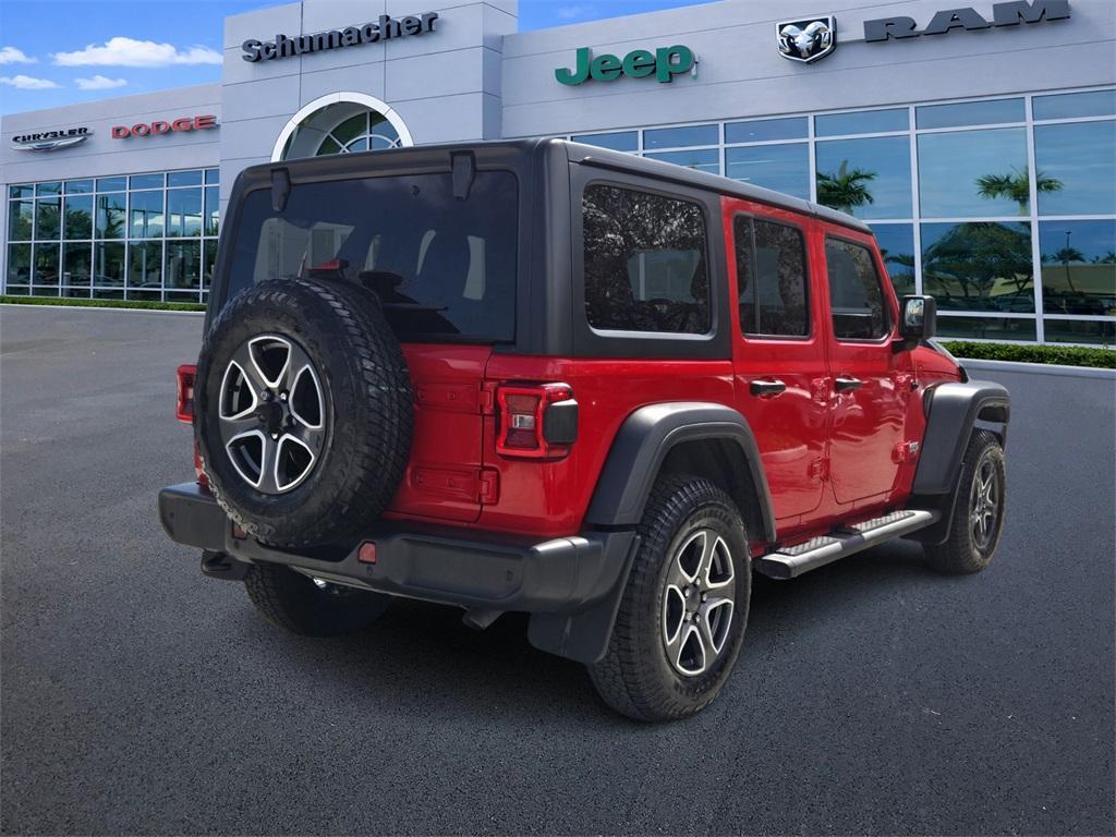used 2019 Jeep Wrangler Unlimited car, priced at $17,988
