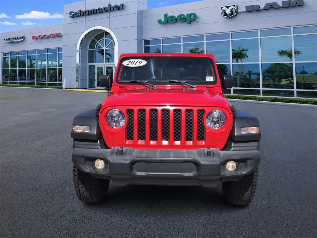 used 2019 Jeep Wrangler Unlimited car, priced at $17,988