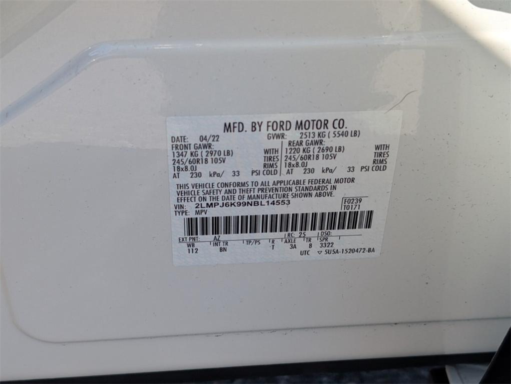 used 2022 Lincoln Nautilus car, priced at $27,498