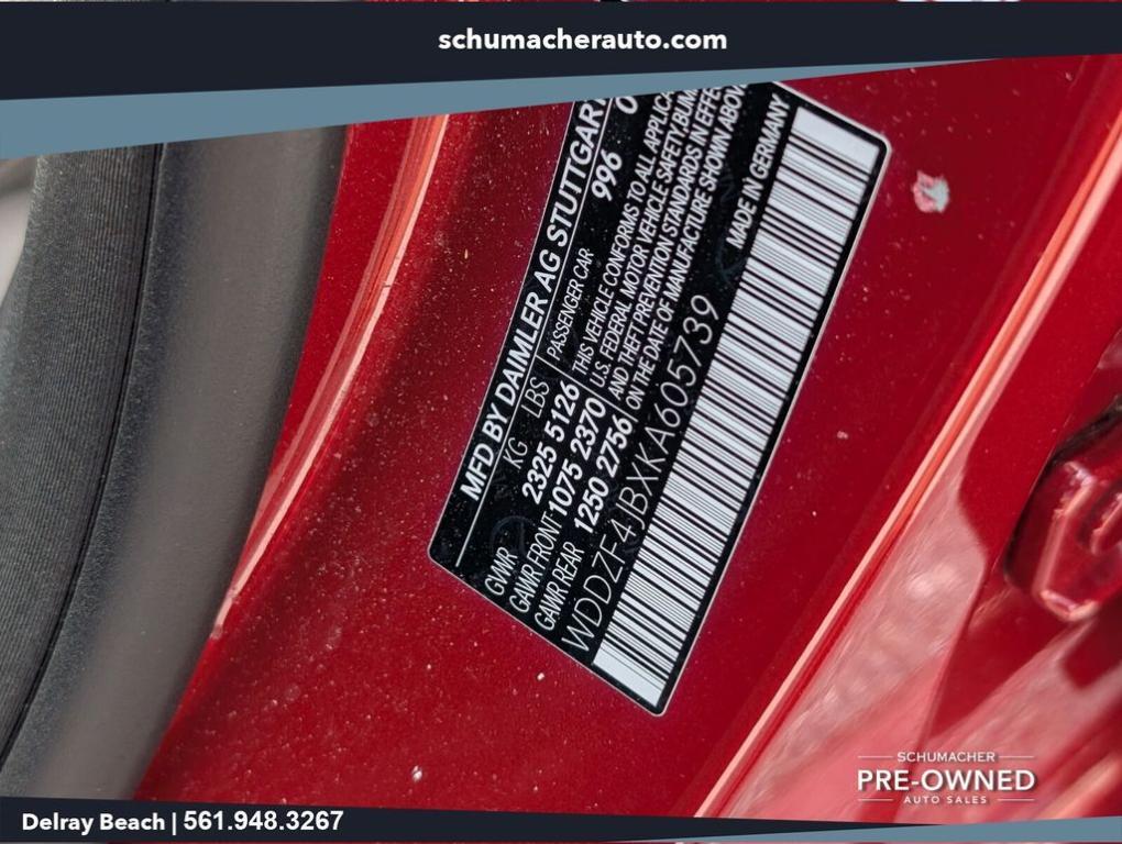 used 2019 Mercedes-Benz E-Class car, priced at $24,298