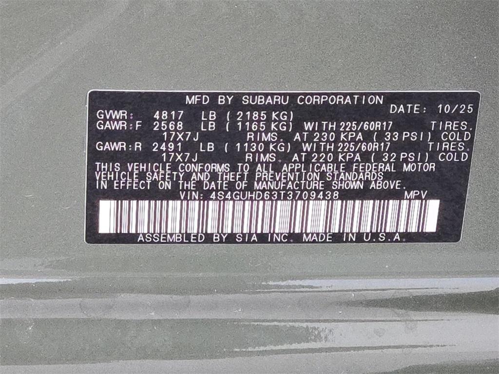 new 2026 Subaru Crosstrek car, priced at $32,180