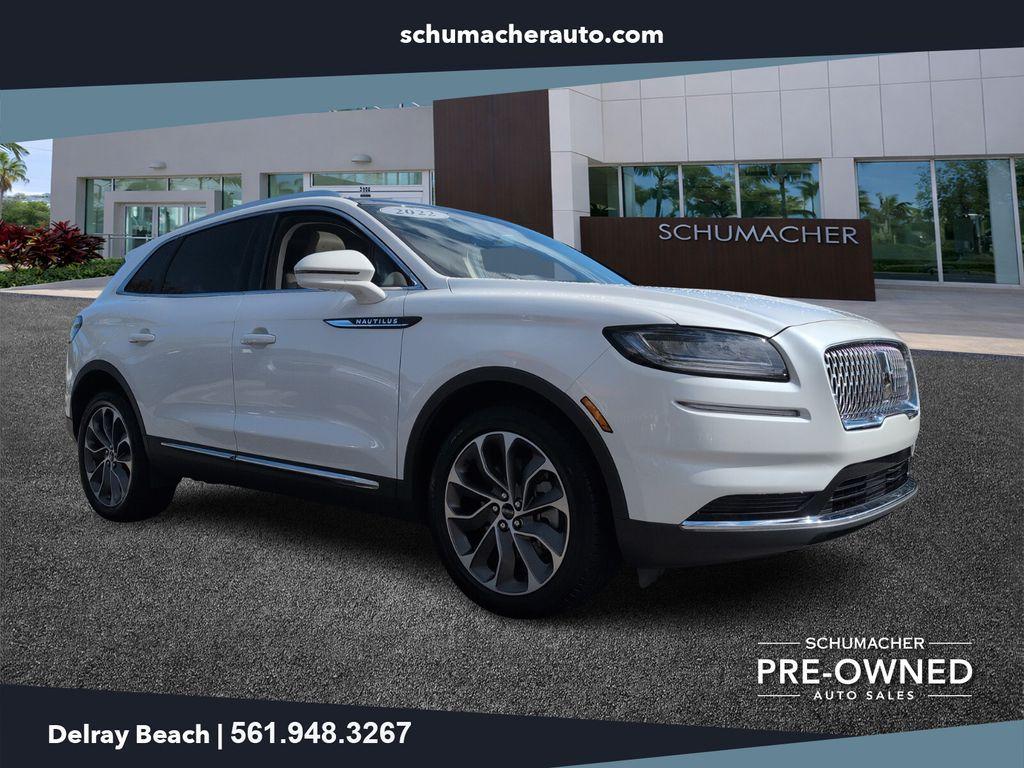 used 2022 Lincoln Nautilus car, priced at $29,000