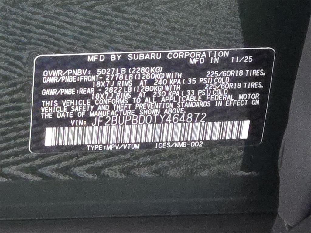 new 2026 Subaru Outback car, priced at $39,861