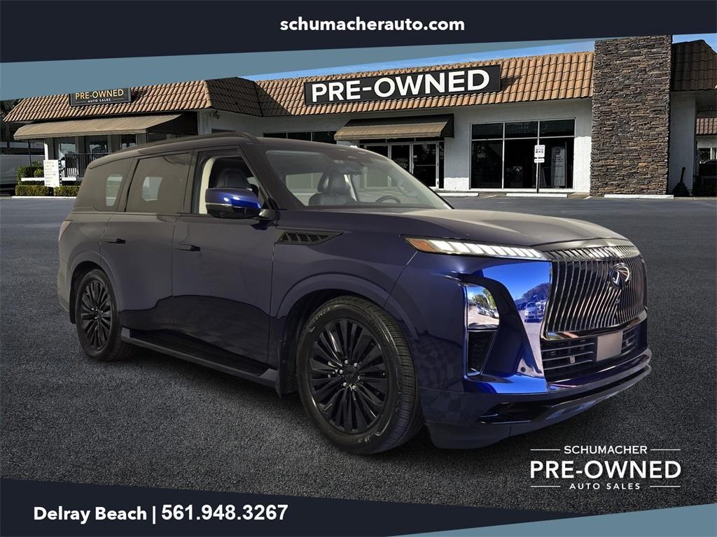 used 2025 INFINITI QX80 car, priced at $74,777