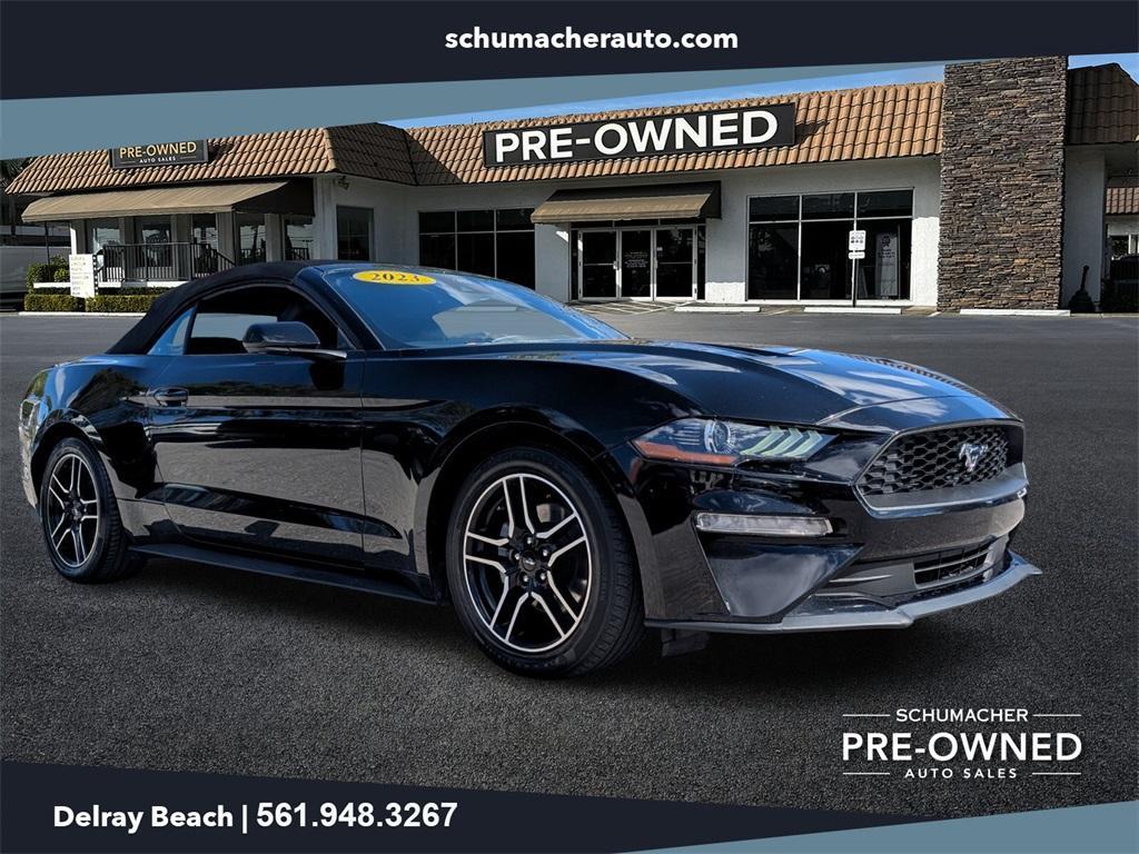 used 2023 Ford Mustang car, priced at $23,988