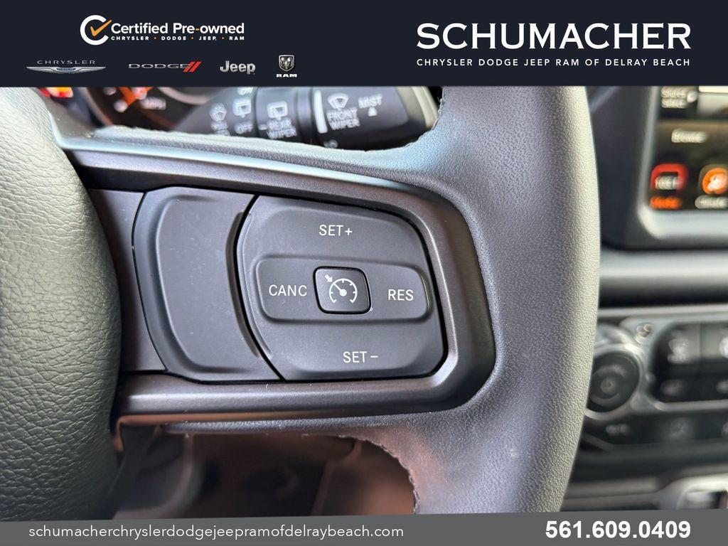 used 2023 Jeep Wrangler car, priced at $29,498