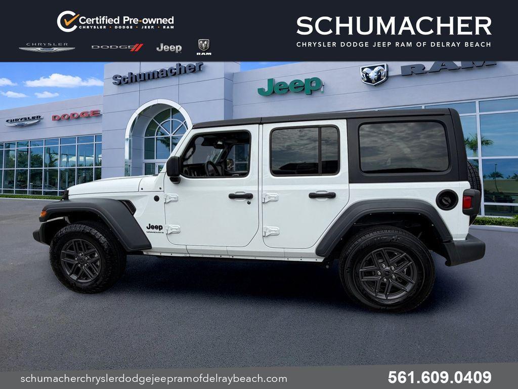 used 2024 Jeep Wrangler car, priced at $31,588