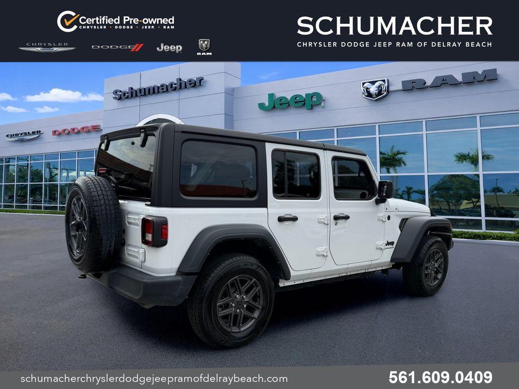 used 2024 Jeep Wrangler car, priced at $31,588