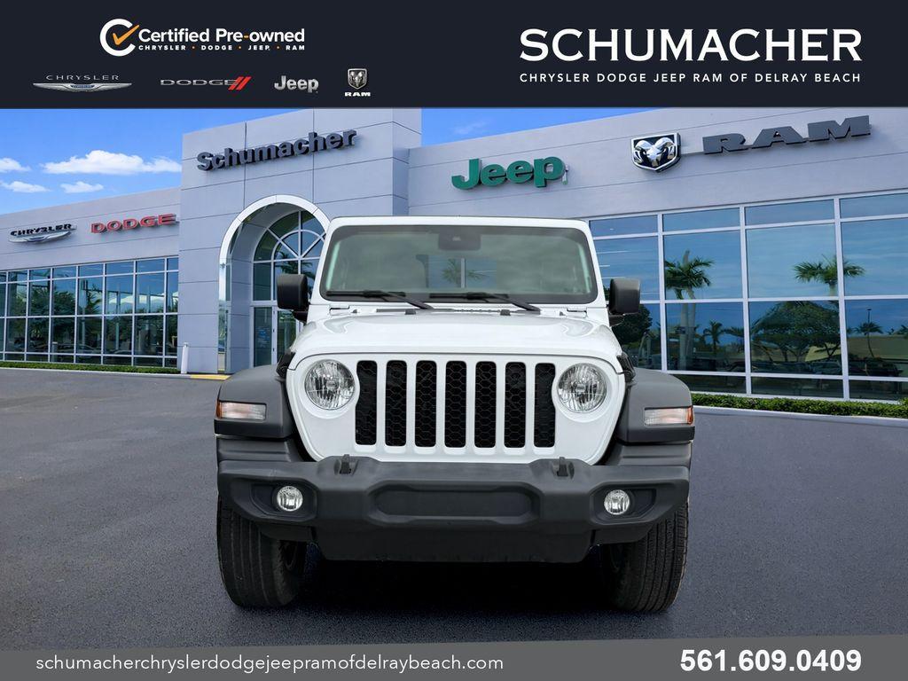 used 2024 Jeep Wrangler car, priced at $31,588