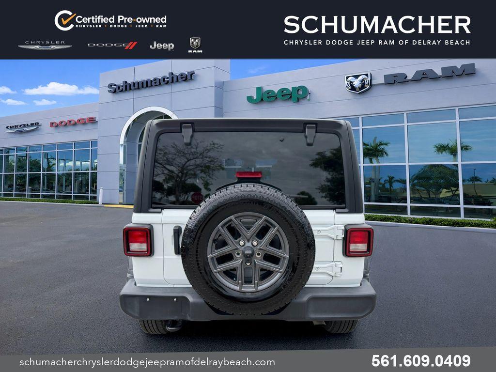 used 2024 Jeep Wrangler car, priced at $31,588