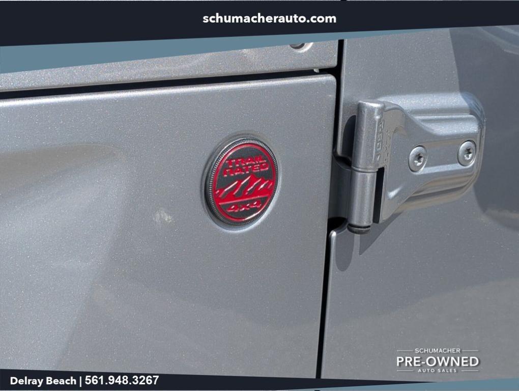 used 2020 Jeep Wrangler Unlimited car, priced at $31,488