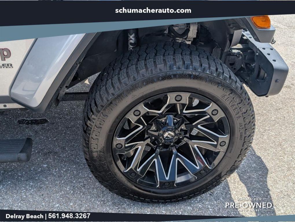 used 2020 Jeep Wrangler Unlimited car, priced at $31,488