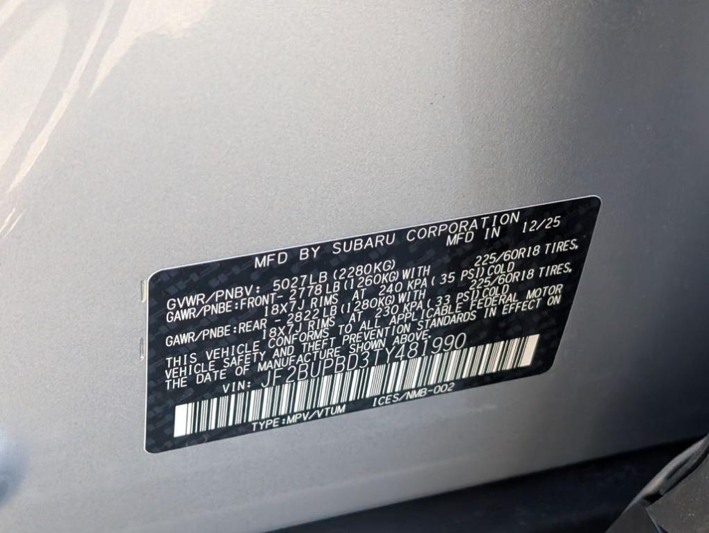 new 2026 Subaru Outback car, priced at $36,822