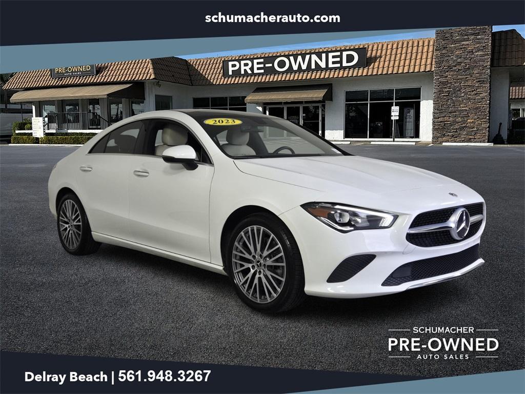 used 2023 Mercedes-Benz CLA 250 car, priced at $27,998