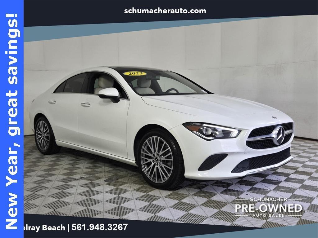 used 2023 Mercedes-Benz CLA 250 car, priced at $28,777