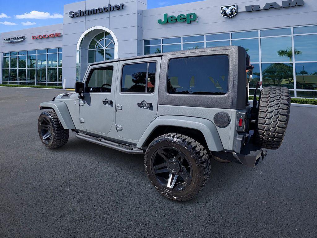 used 2015 Jeep Wrangler Unlimited car, priced at $17,998