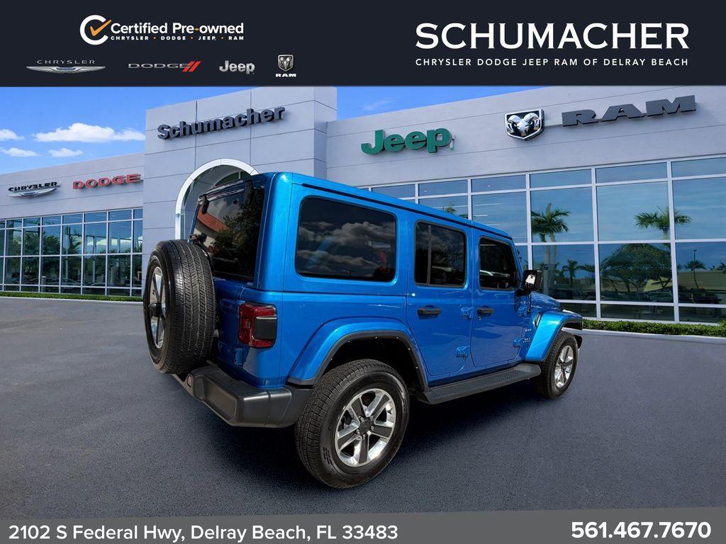 used 2022 Jeep Wrangler Unlimited car, priced at $33,988
