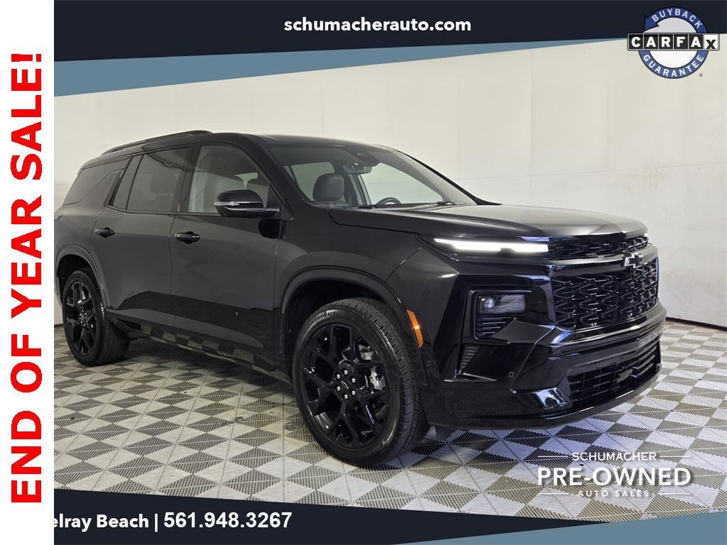 used 2024 Chevrolet Traverse car, priced at $43,998