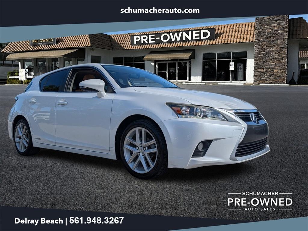 used 2015 Lexus CT 200h car, priced at $13,988