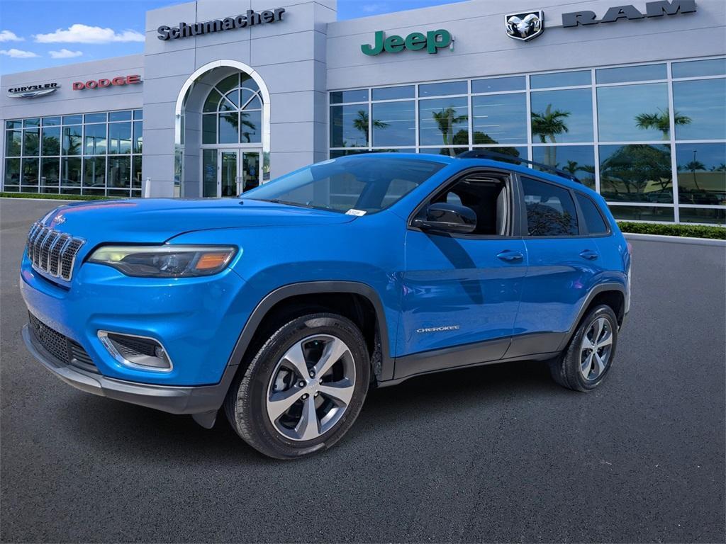 used 2022 Jeep Cherokee car, priced at $24,998