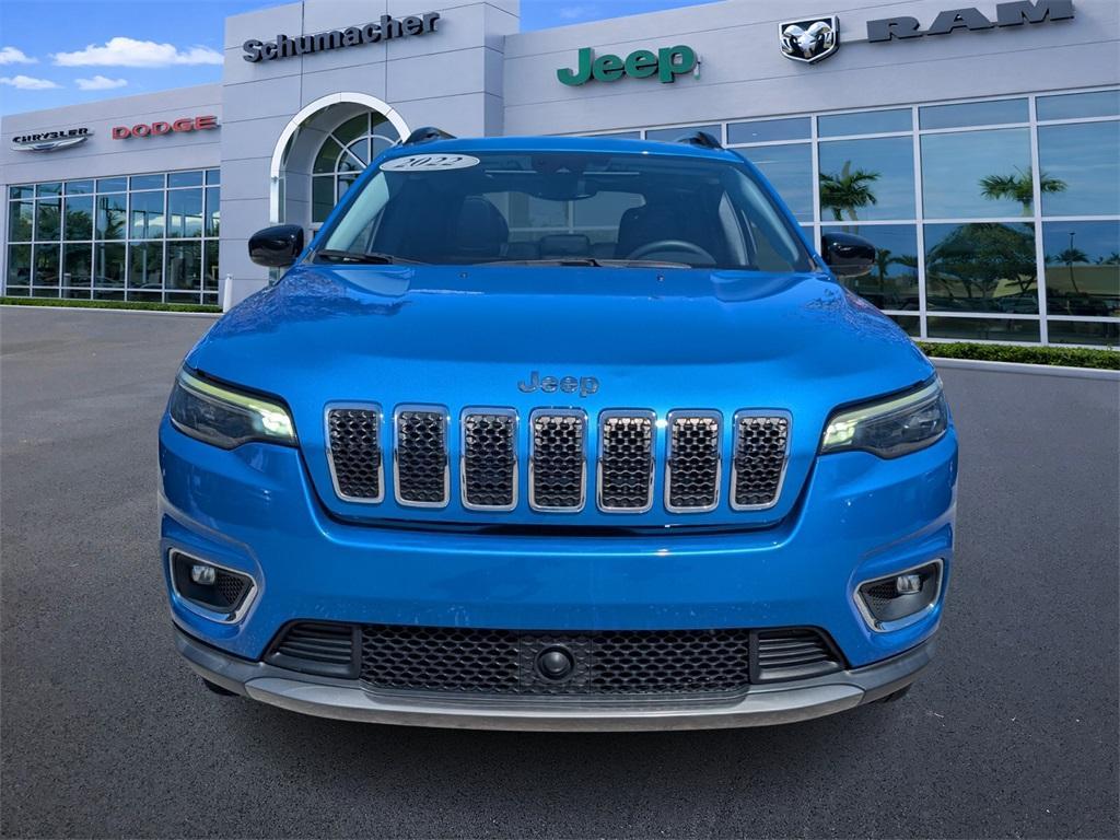 used 2022 Jeep Cherokee car, priced at $24,998