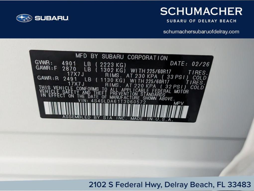 new 2026 Subaru Forester car, priced at $29,717