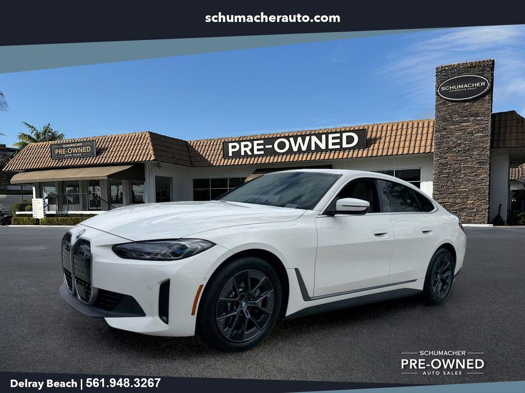 used 2022 BMW i4 Gran Coupe car, priced at $25,498