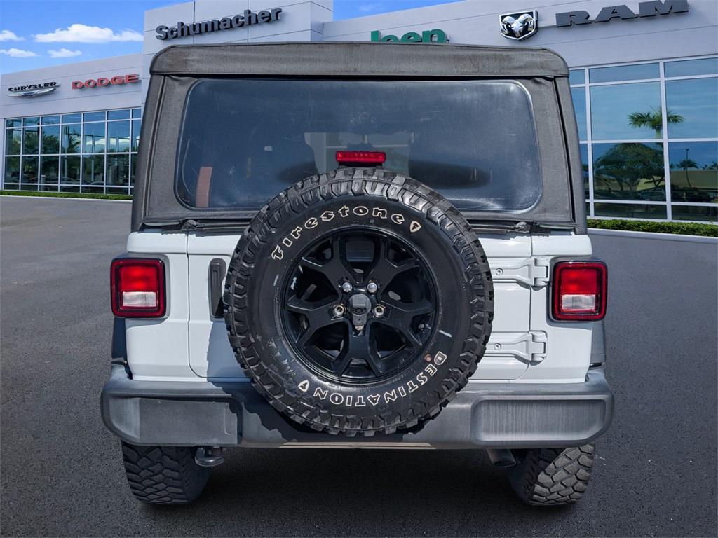 used 2021 Jeep Wrangler Unlimited car, priced at $26,688
