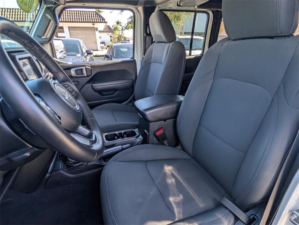used 2021 Jeep Wrangler Unlimited car, priced at $26,688