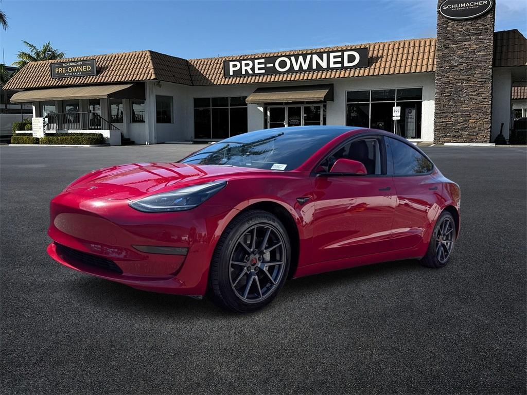 used 2022 Tesla Model 3 car, priced at $20,598