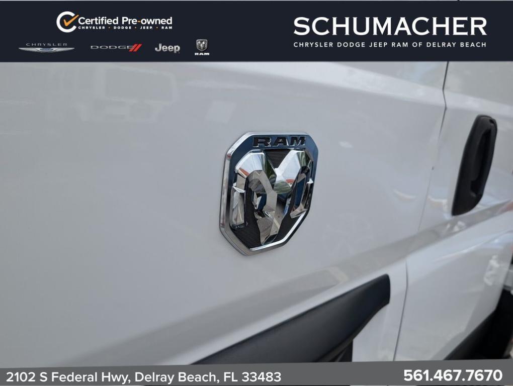 used 2024 Ram ProMaster 2500 car, priced at $36,988
