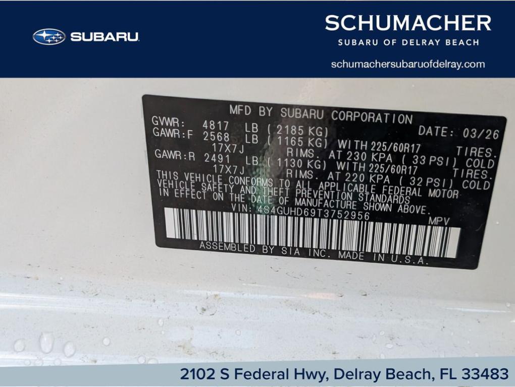 new 2026 Subaru Crosstrek car, priced at $30,604