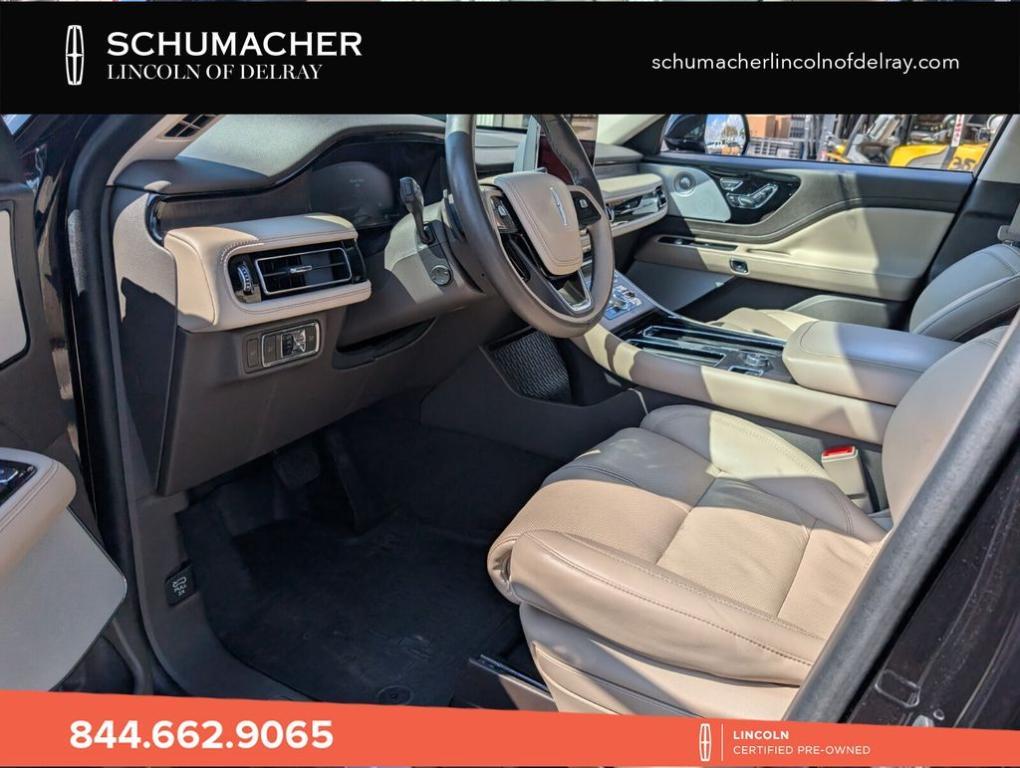 used 2024 Lincoln Aviator car, priced at $47,000