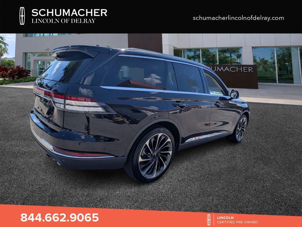 used 2024 Lincoln Aviator car, priced at $47,000