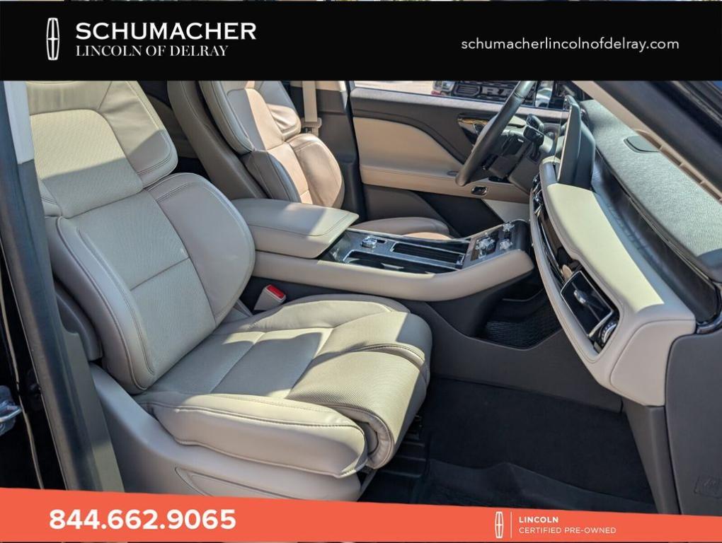 used 2024 Lincoln Aviator car, priced at $47,000