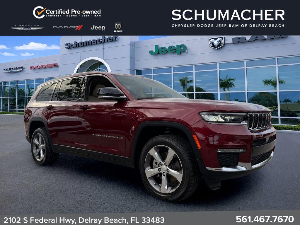 used 2022 Jeep Grand Cherokee L car, priced at $28,888