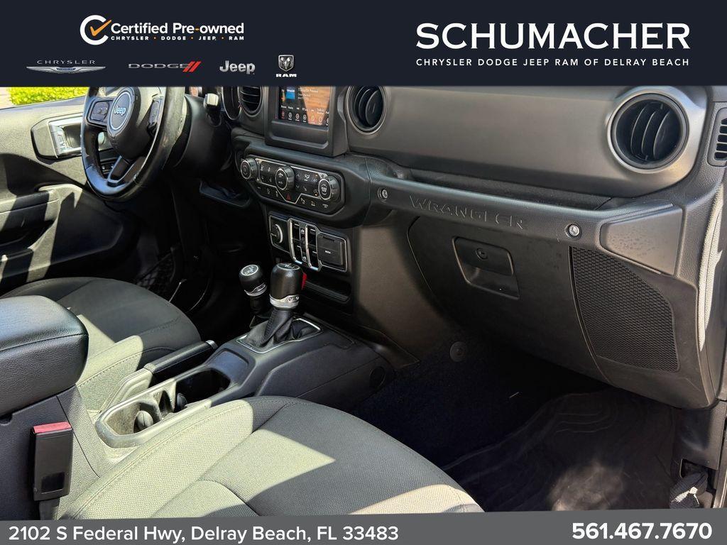 used 2022 Jeep Wrangler Unlimited car, priced at $28,988