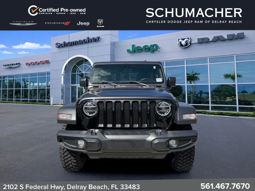 used 2022 Jeep Wrangler Unlimited car, priced at $28,988