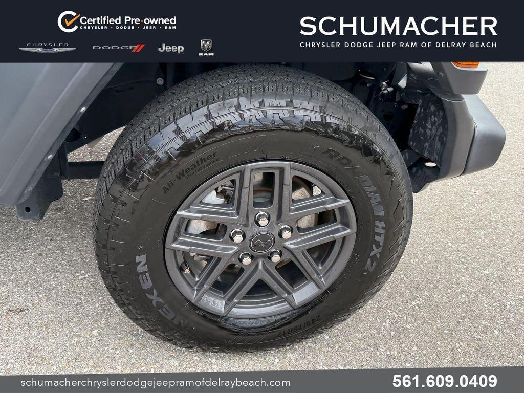 used 2024 Jeep Wrangler car, priced at $30,988