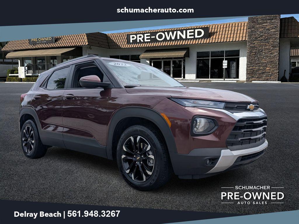 used 2022 Chevrolet TrailBlazer car, priced at $14,688
