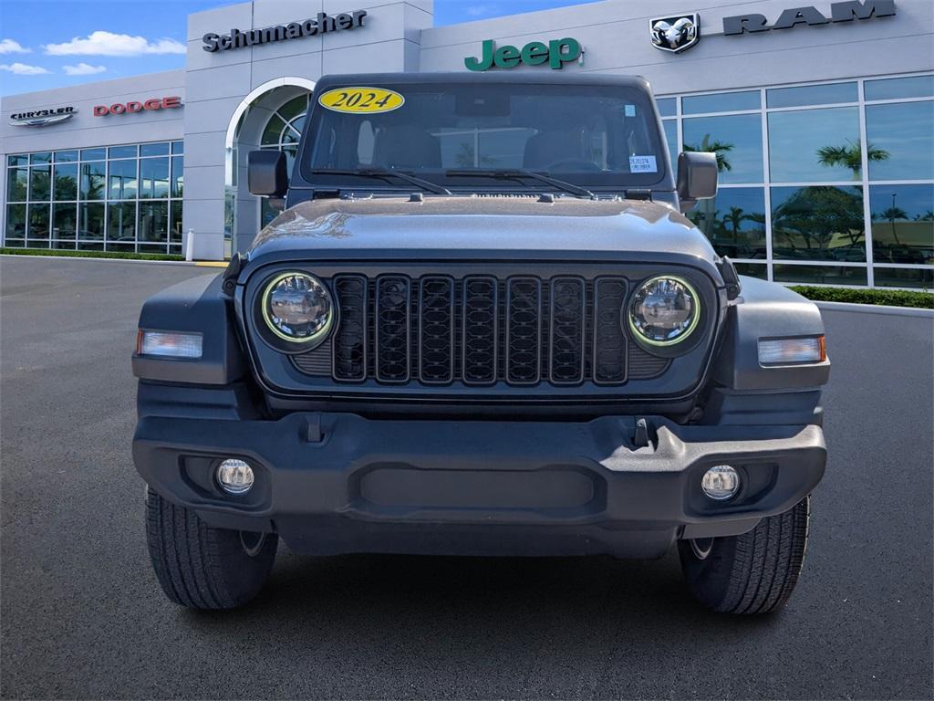 used 2024 Jeep Wrangler car, priced at $35,488