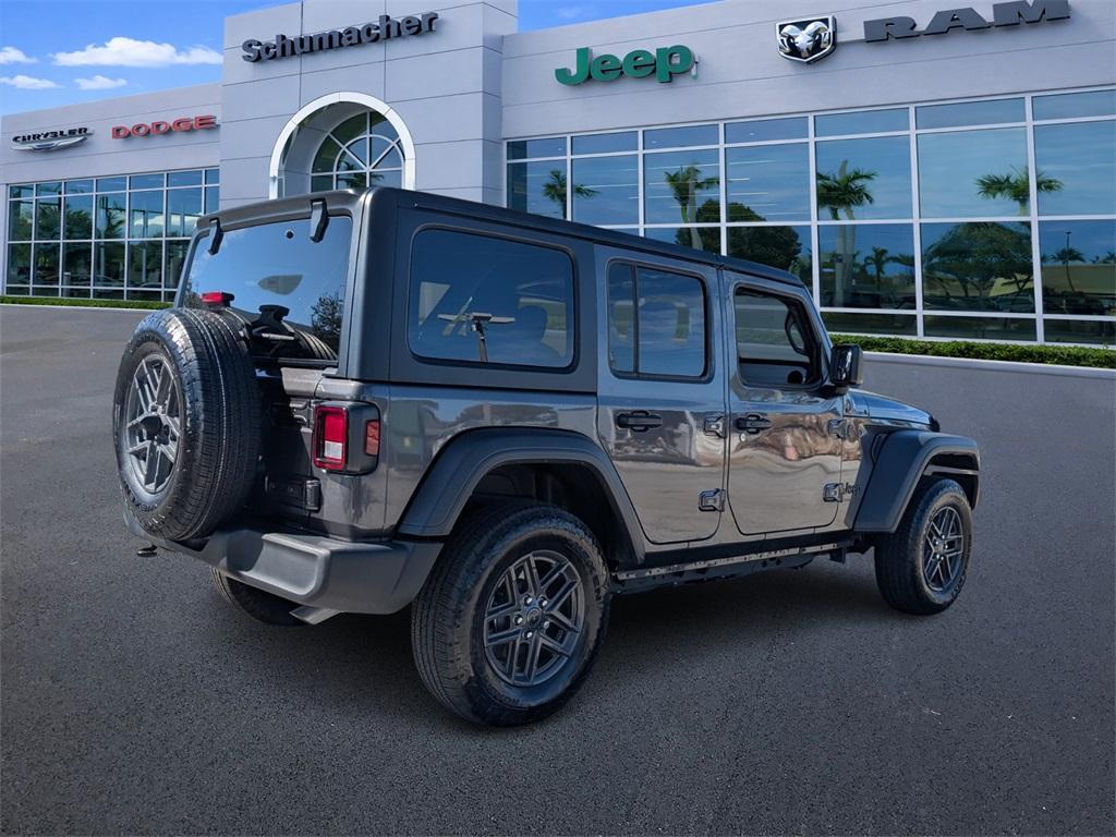 used 2024 Jeep Wrangler car, priced at $35,488