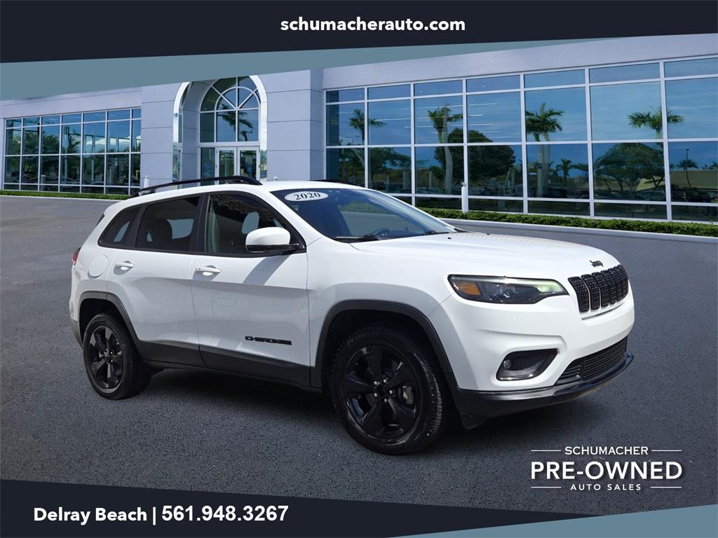 used 2020 Jeep Cherokee car, priced at $17,515