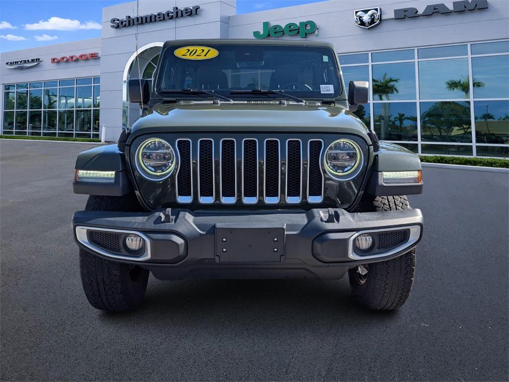 used 2021 Jeep Wrangler Unlimited car, priced at $20,888